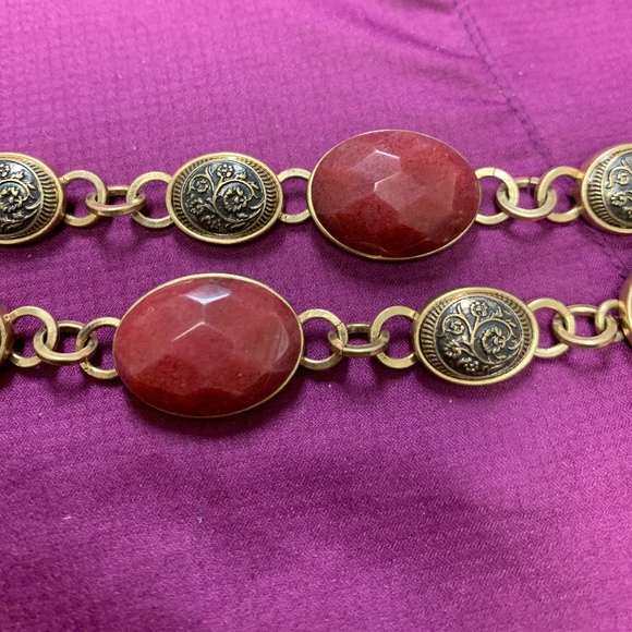 Lucky Brand Gold Color and Stone Bracelet - Picture 3 of 4